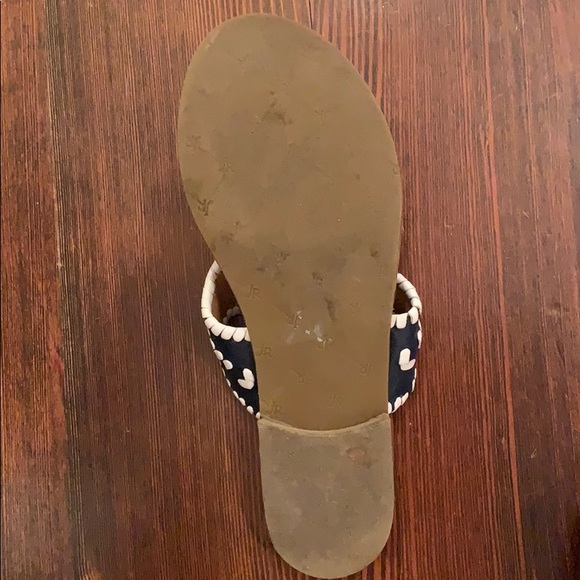 Jack Rodgers black and white sandals - Picture 4 of 4